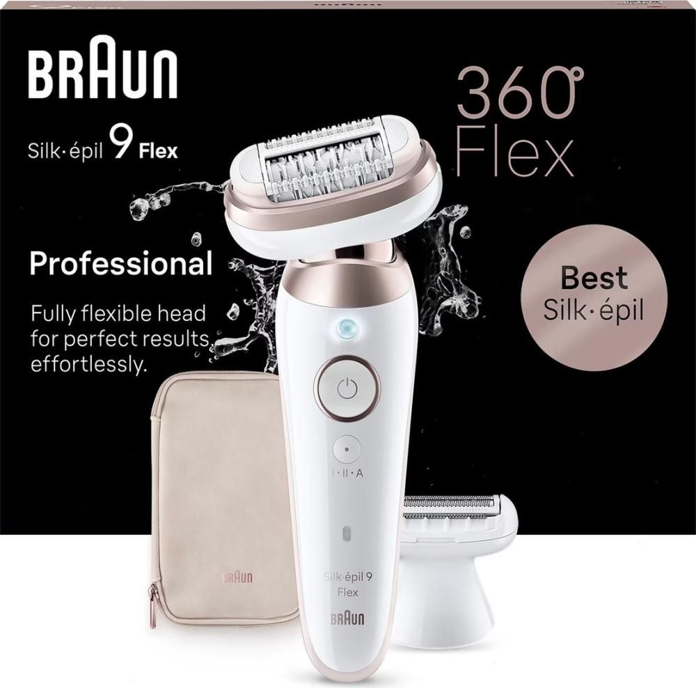 Эпилятор Braun Silk-epil 9 Flex 9-030 3D Wet &amp; Dry