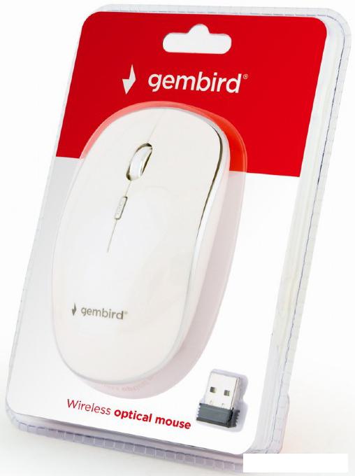Мышь Gembird MUSW-4B-01-W