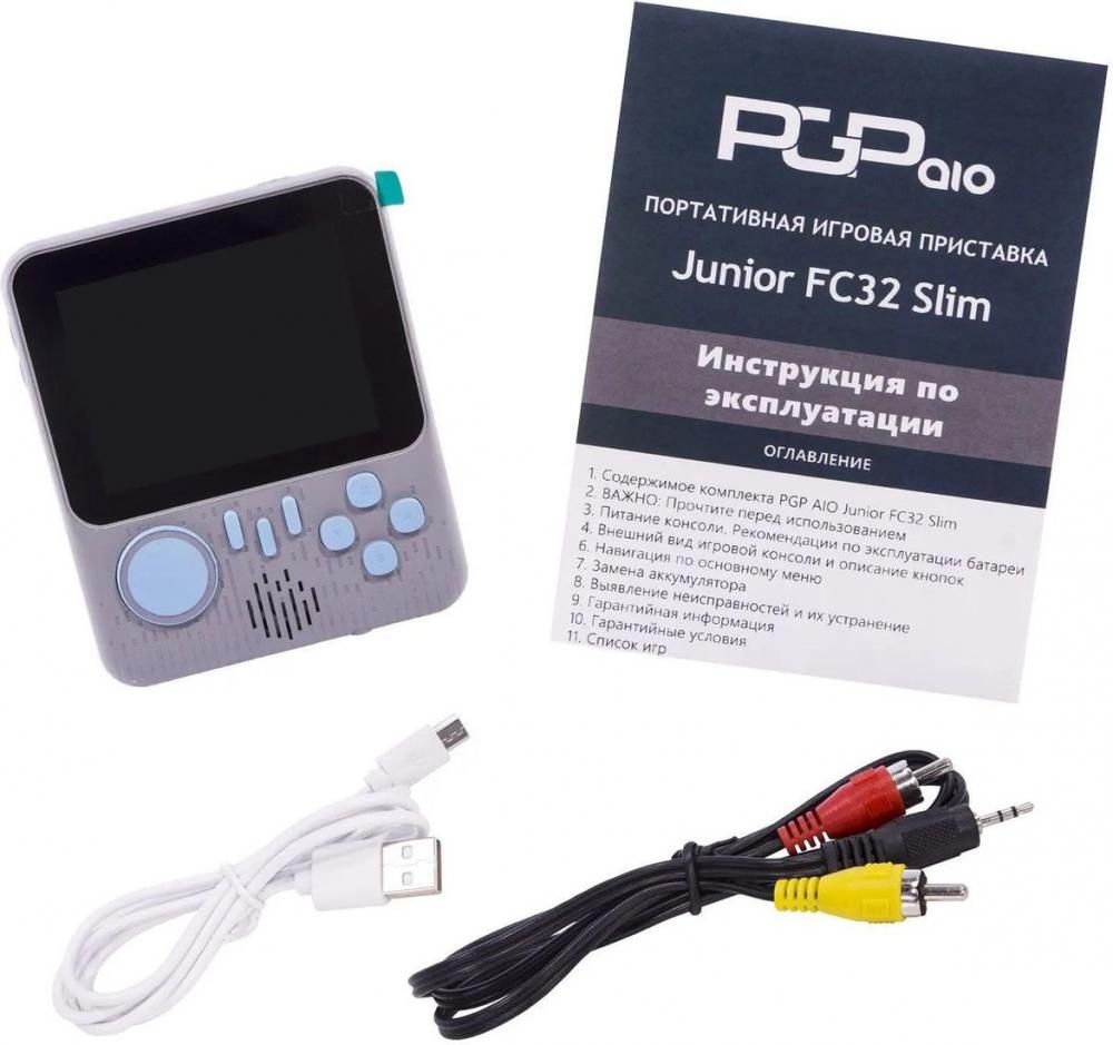 Игровая приставка PGP AIO Junior FC32b Slim
