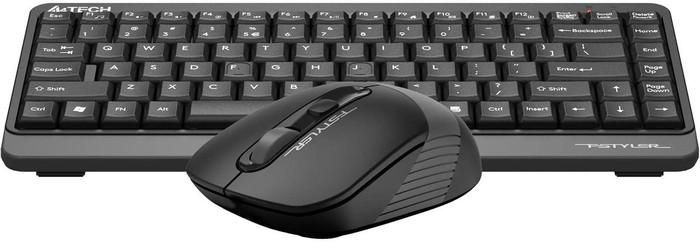 Офисный набор A4Tech Fstyler FG1110 (черный/серый)