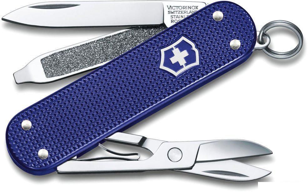 Мультитул Victorinox Classic Alox SD Colors (темно-синий)