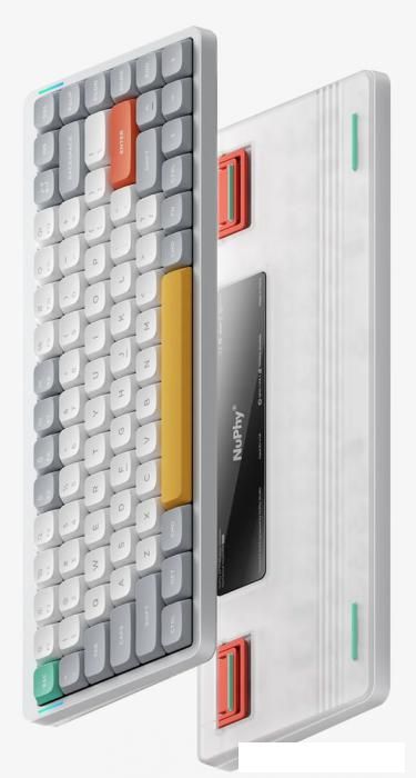 Клавиатура NuPhy Air75 V2 Ionic White (NuPhy Low Profile Aloe)
