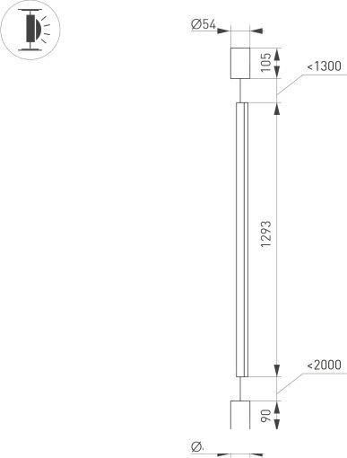 Подвесная люстра Arlight SP-Taboo-Floor-S1300-14W Day4000 035322