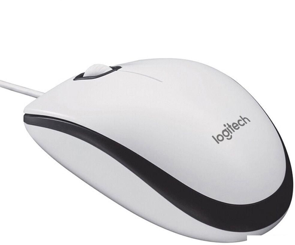 Мышь Logitech M100r (белый)