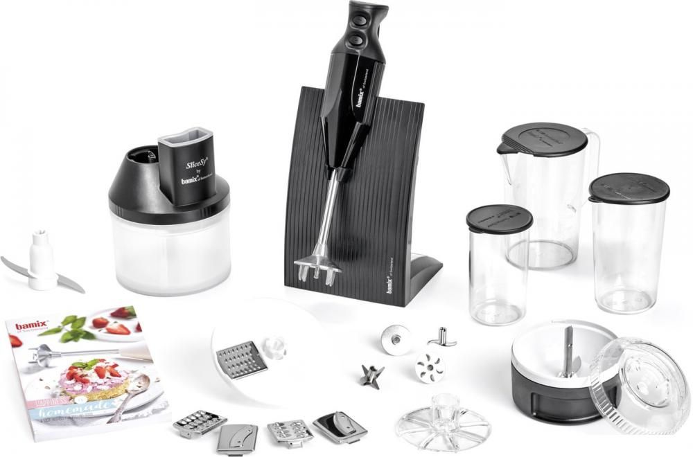 Погружной блендер Bamix Baking M200 (черный)