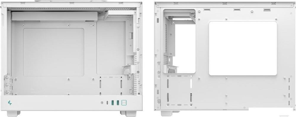 Корпус DeepCool CH160 Plus R-CH160-WHNGM0-G