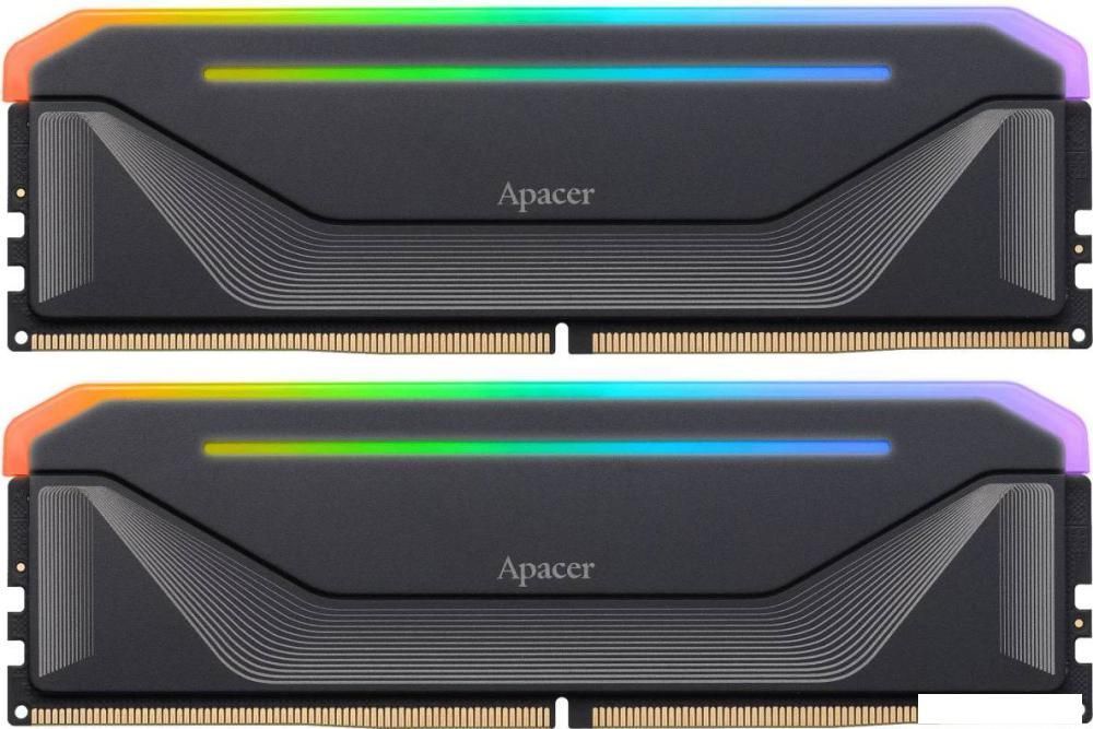 Оперативная память Apacer NOX RGB 2x32ГБ DDR5 6400 МГц AH5U64G64C552NBAA-2