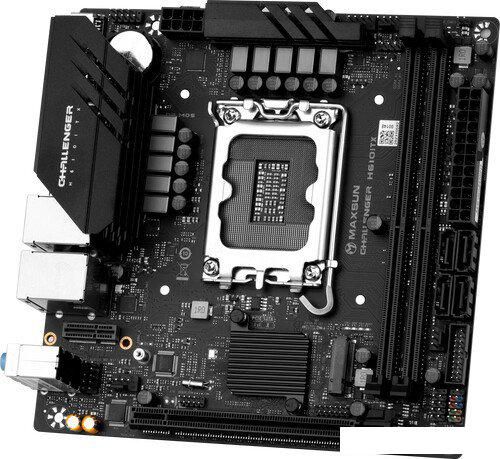 Материнская плата Maxsun Challenger H610 ITX 2LAN V3