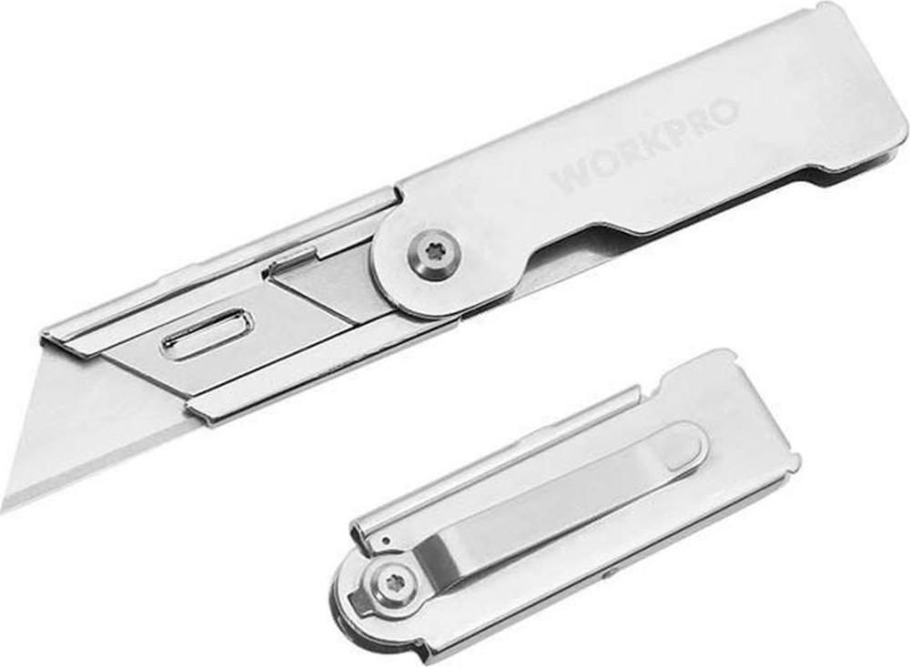 Нож строительный Workpro WP211001