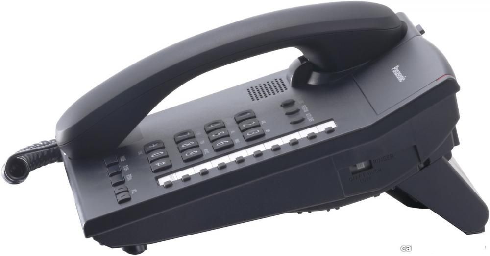 Проводной телефон Panasonic KX-TS2382RUB (черный)