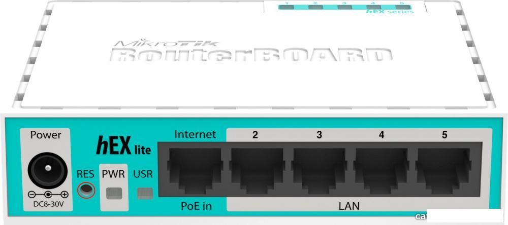 Маршрутизатор Mikrotik Hex Lite (RB750r2)