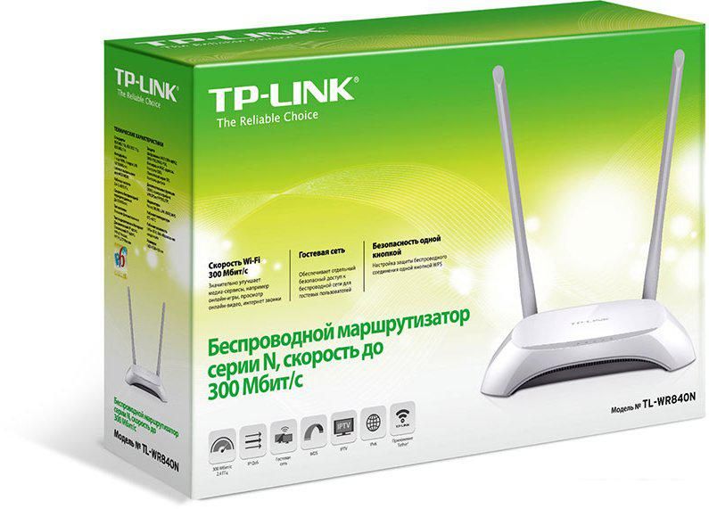 Wi-Fi роутер TP-Link TL-WR840N