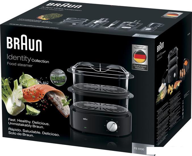 Пароварка Braun IdentityCollection FS 5100 Black