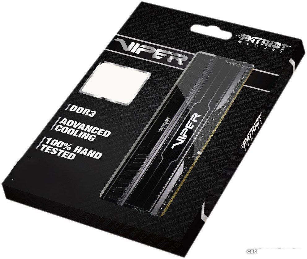Оперативная память Patriot Viper 3 Black Mamba 2x4GB KIT DDR3 PC3-12800 (PV38G160C9K)