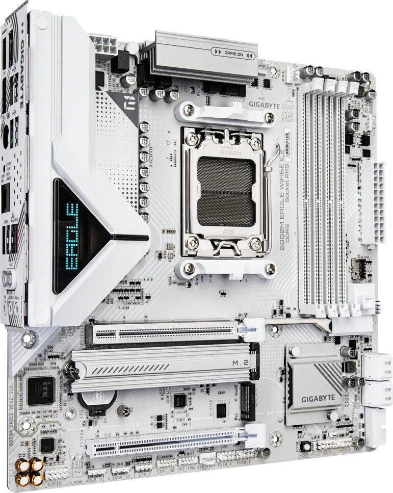 Материнская плата Gigabyte B850M Eagle WiFi6E Ice (rev. 1.0)