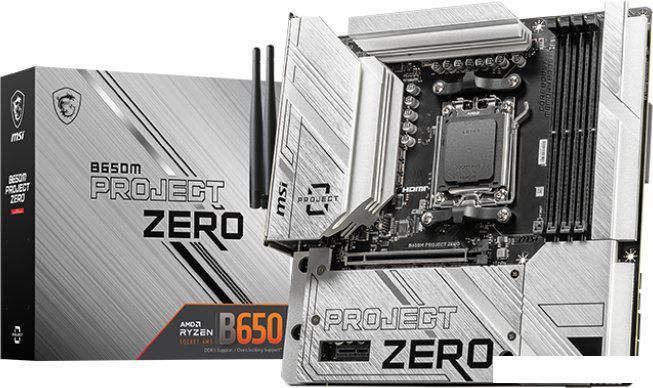 Материнская плата MSI B650M Project Zero