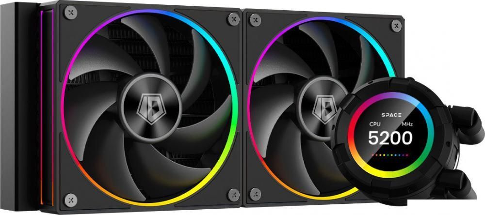 Жидкостное охлаждение для процессора ID-Cooling SL240