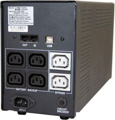 Источник бесперебойного питания Powercom Imperial IMP-1025AP 1025VA