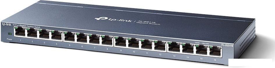 Неуправляемый коммутатор TP-Link TL-SG116