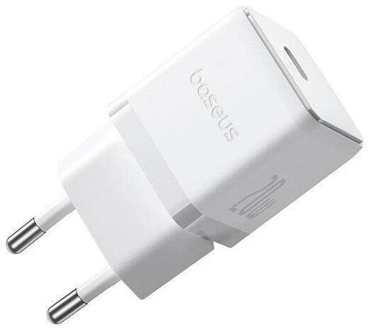 Сетевое зарядное Baseus Palm Fast Charger 1C 20W EU P10111602213-01 (белый)