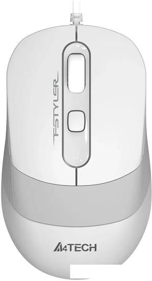 Мышь A4Tech Fstyler FM10S (серый/белый)