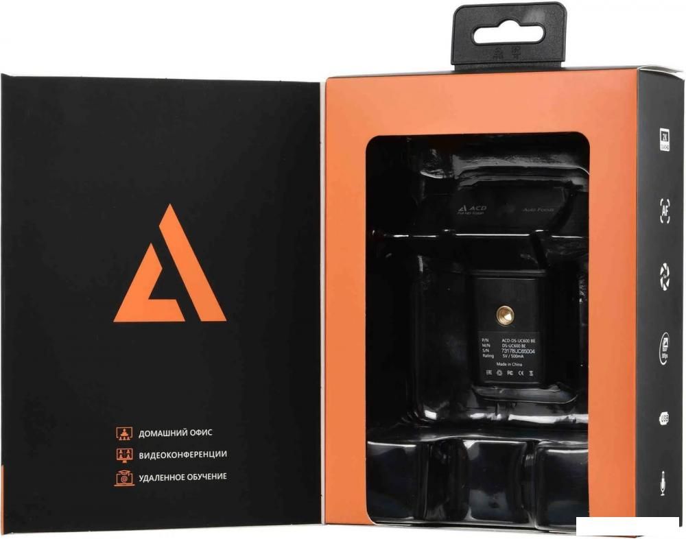 Веб-камеры ACD UC600 Black Edition