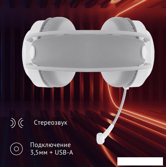 Наушники Оклик HS-L300G (белый)
