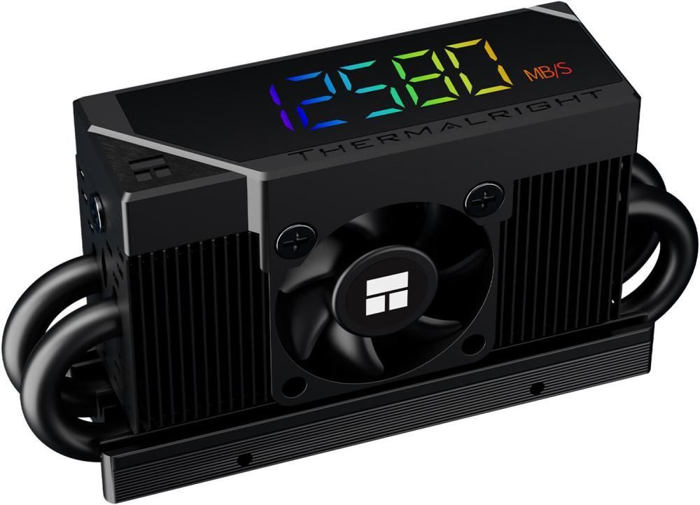 Кулер для SSD Thermalright HR-10 2280 PRO Digital (черный)