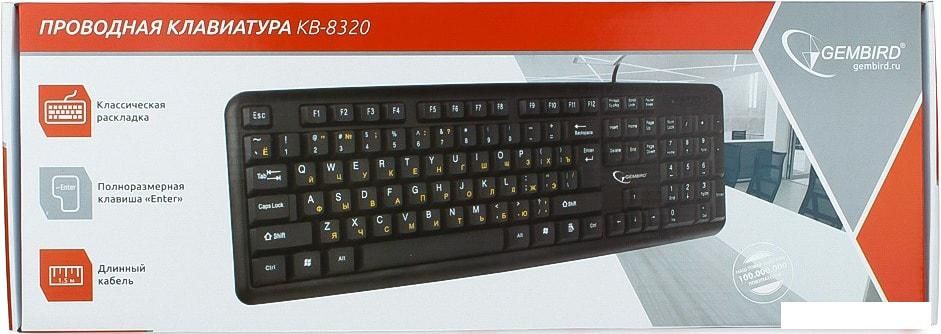 Клавиатура Gembird KB-8320U-BL