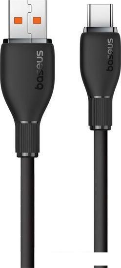 Кабель Baseus Pudding Series USB Type-A - USB Type-C (2 м, черный)