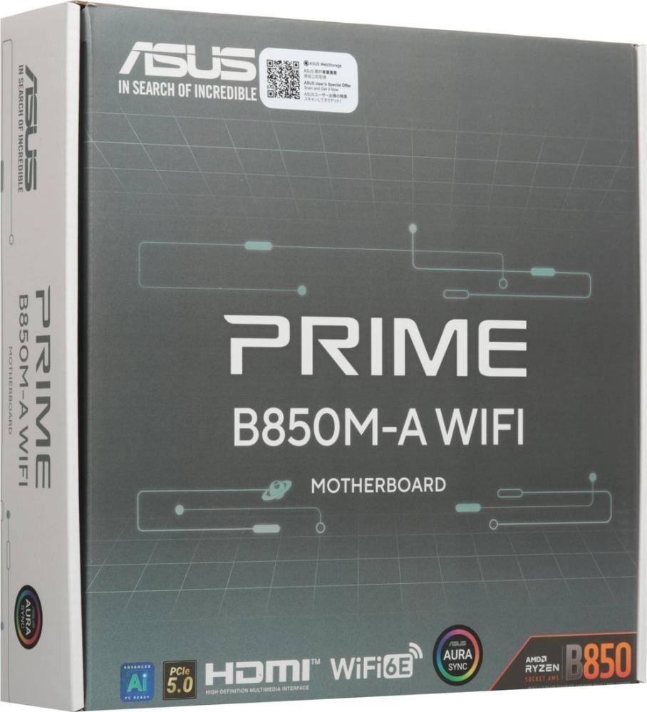 Материнская плата ASUS Prime B850M-A WiFi