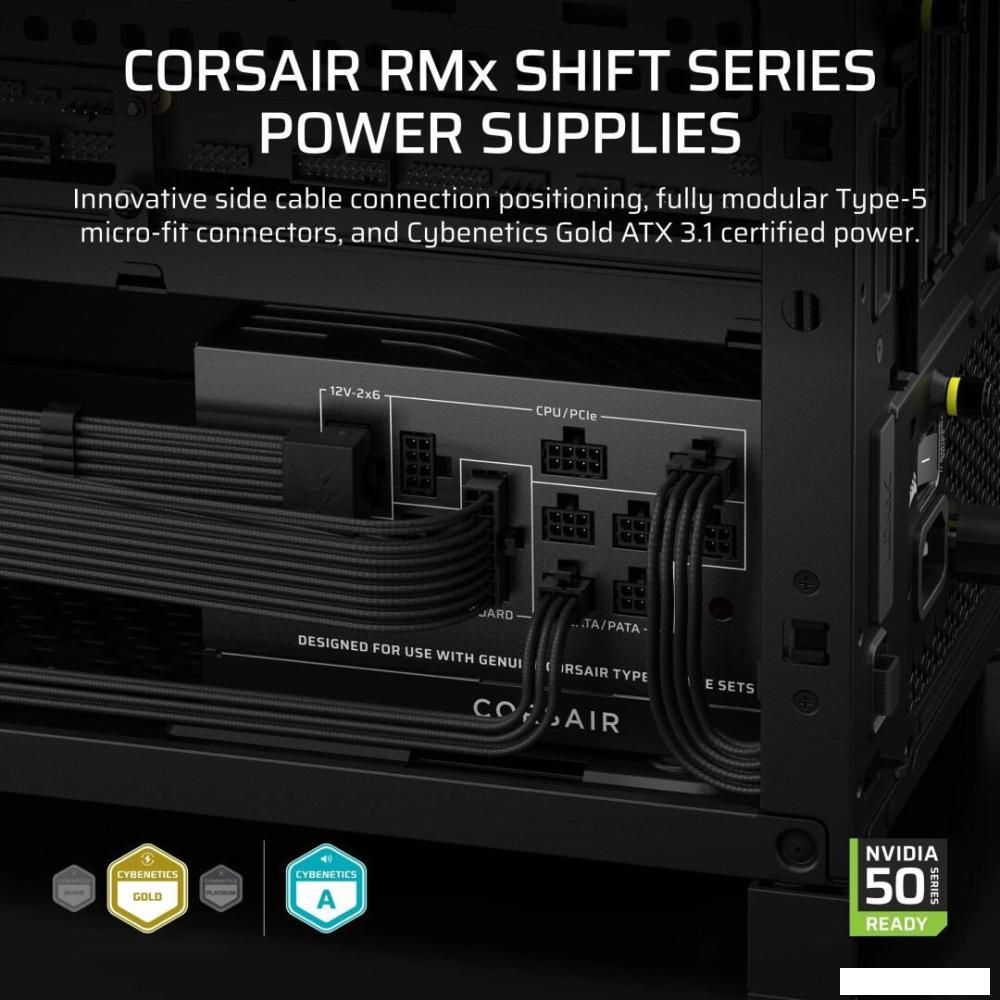 Блок питания Corsair RM1000x Shift CP-9020300-EU