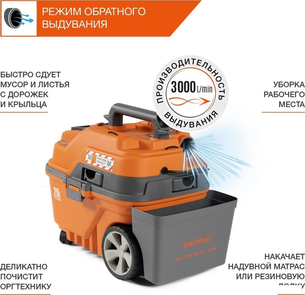 Пылесос Daewoo Power DAVC 2000 Home