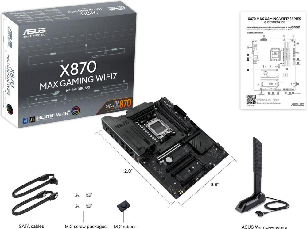 Материнская плата ASUS X870 MAX Gaming WiFi7