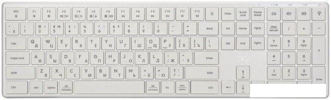 Клавиатура xGhost Blade White Silver