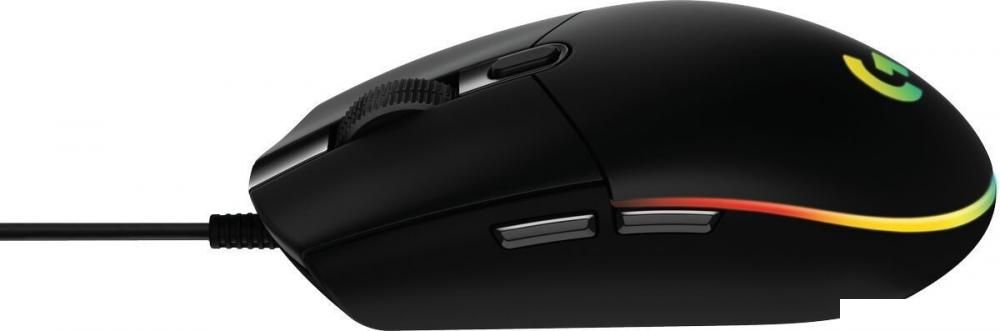 Игровая мышь Logitech G102 Lightsync (черный)