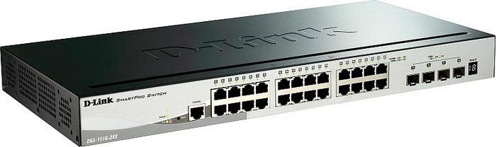 Управляемый коммутатор уровня 2+ D-Link DGS-1510-28X