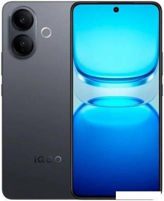 Телефон iQOO Z10R 8GB/256GB международная версия (насыщенный черный)