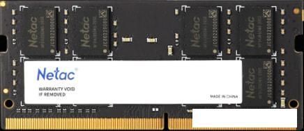 Оперативная память Netac Basic 8GB DDR4 SODIMM PC4-21300 NTBSD4N26SP-08