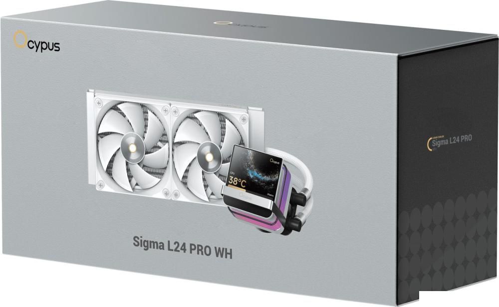 Система жидкостного охлаждения для процессора Ocypus Sigma L24 PRO WH Sigma-L24-WH2ANWL00P-GL