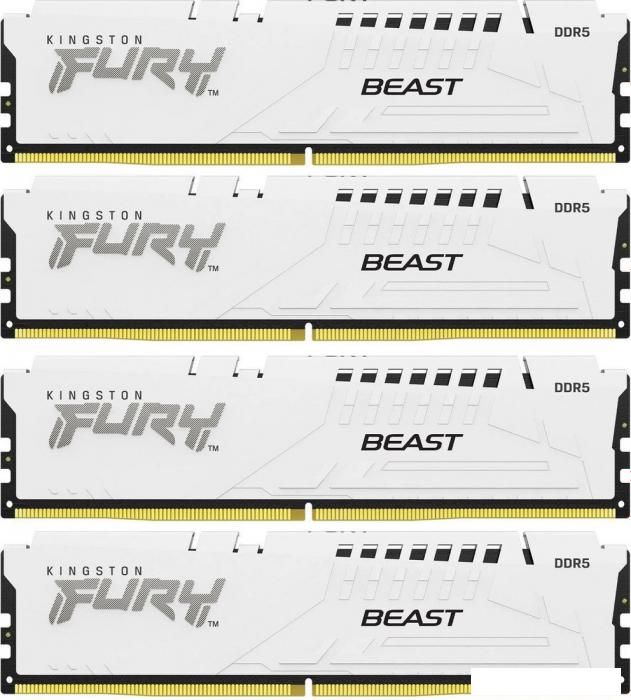 Оперативная память Kingston FURY Beast 4x16ГБ DDR5 5200 МГц KF552C40BWK4-64