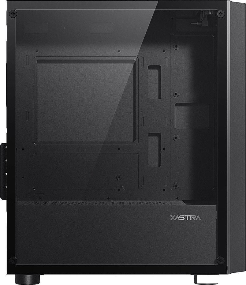 Корпус XASTRA A402M 4FRGB (черный)