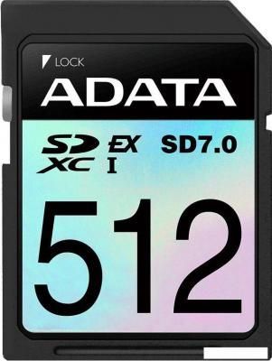 Карта памяти ADATA Premier Extreme SDXC SD8.0 512GB SD512GEX3L2-C