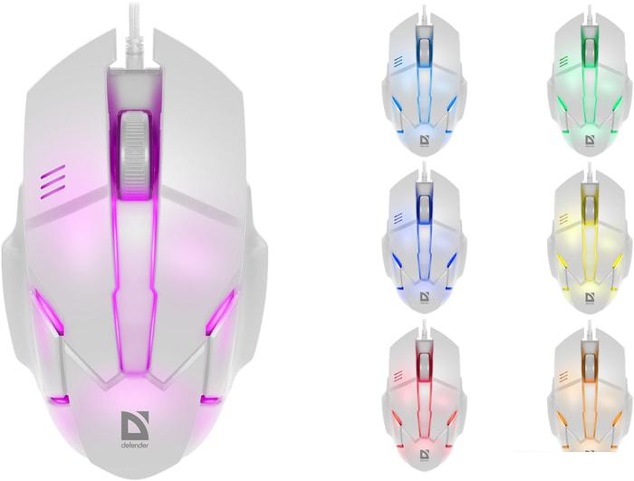 Мышь Defender Host MB-982 (белый)