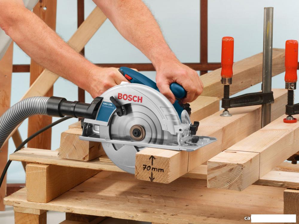 Дисковая (циркулярная) пила Bosch GKS 190 Professional [0601623000]