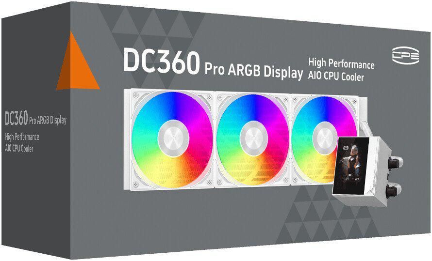 Системы охлаждения PCCooler DC360 Pro ARGB Display (белый)