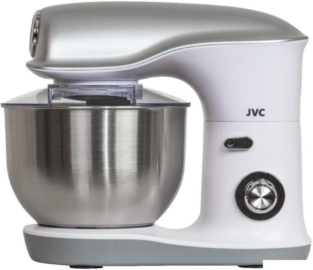 Кухонные комбайны, машины и планетарные миксеры JVC JK-MX510 (белый/серебристый)