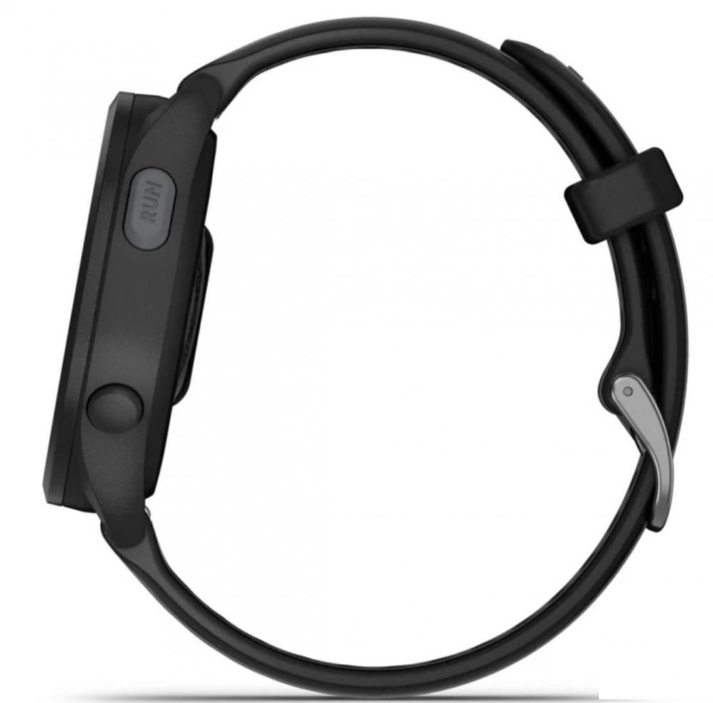 Умные часы Garmin Forerunner 165 (черный/сланцево-серый)