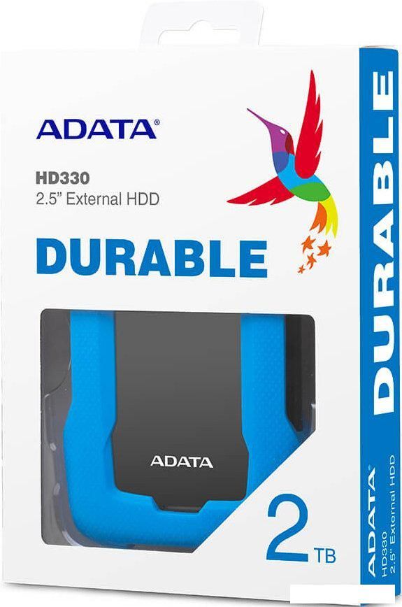Внешний накопитель ADATA HD330 AHD330-2TU31-CBL 2TB (синий)