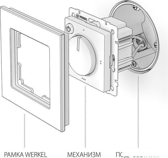 Терморегулятор Werkel W1151103 a051479 (слоновая кость)